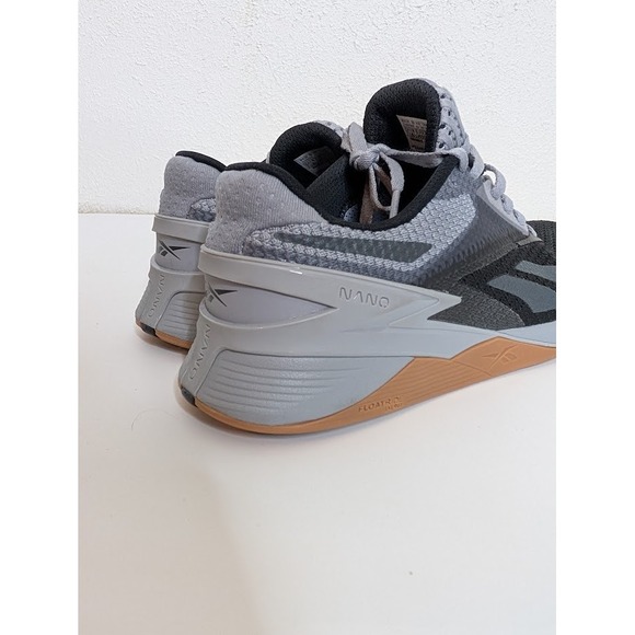 Reebok Nano X3 Core‎ Black Brown Men 7.5 Cross Training Gym Shoes 100033785
